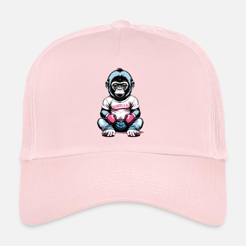Boxe Boxeur Gorille Casquette trucker 
