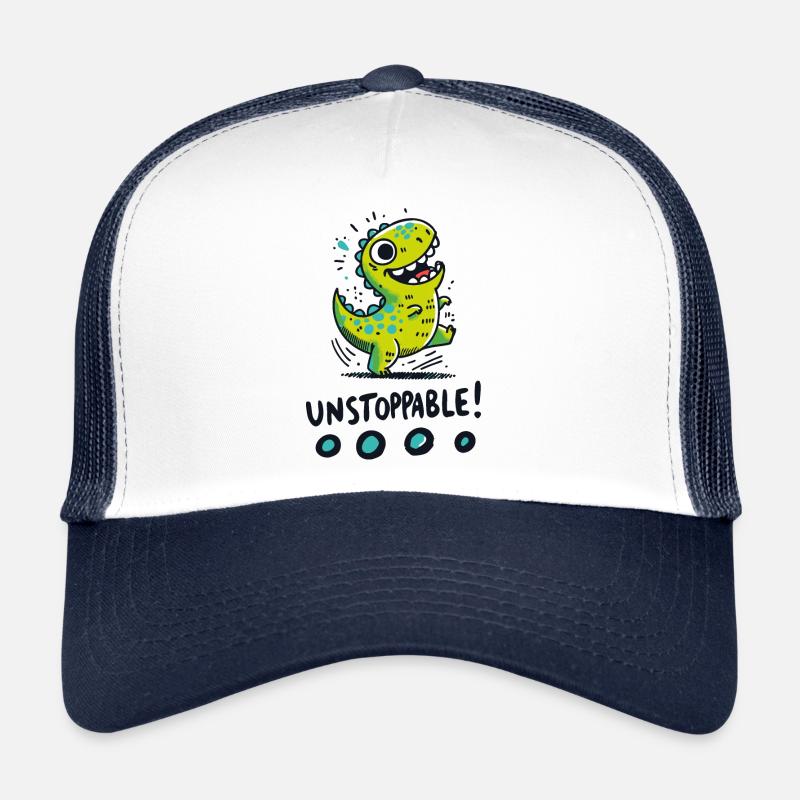 T-Rex Unstoppable – Lustiges Dinosaurier-Design Trucker Cap