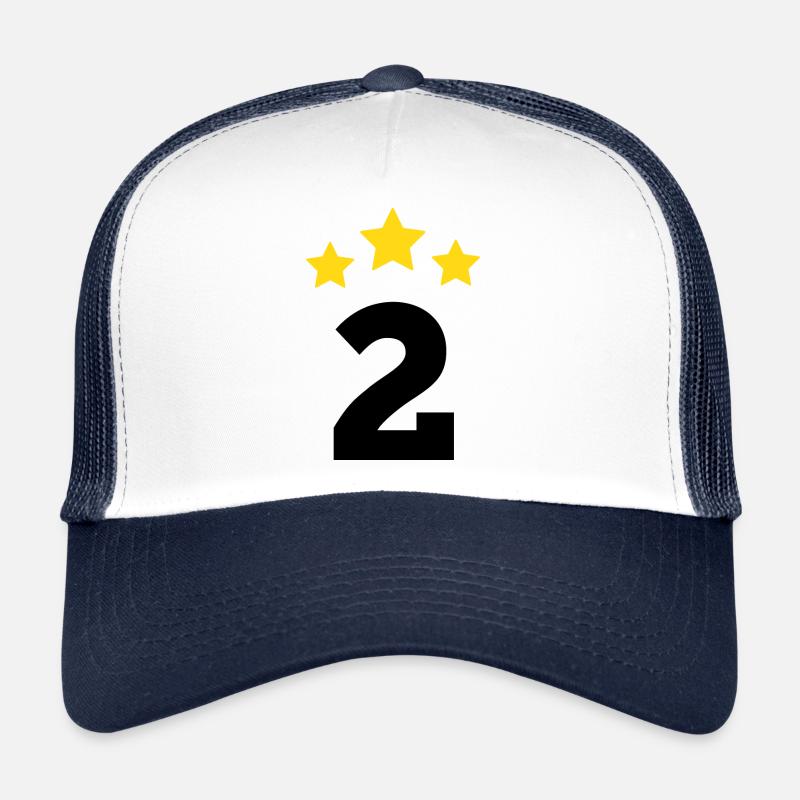 2 Year Star - 2nd Anniversary Gift Trucker Cap