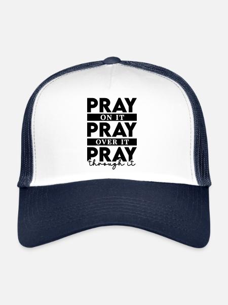 Beet - Trucker Cap - white/navy - Front