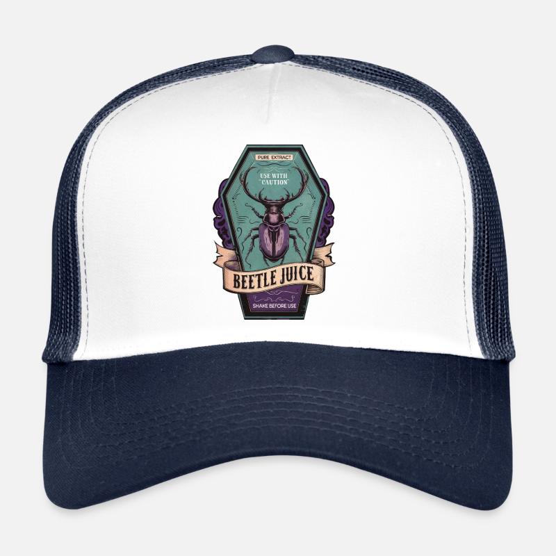 Retro Label Shirt 3rd / Lucanus formosus Trucker Cap