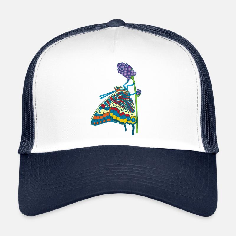 Schmetterling und Natur Trucker Cap