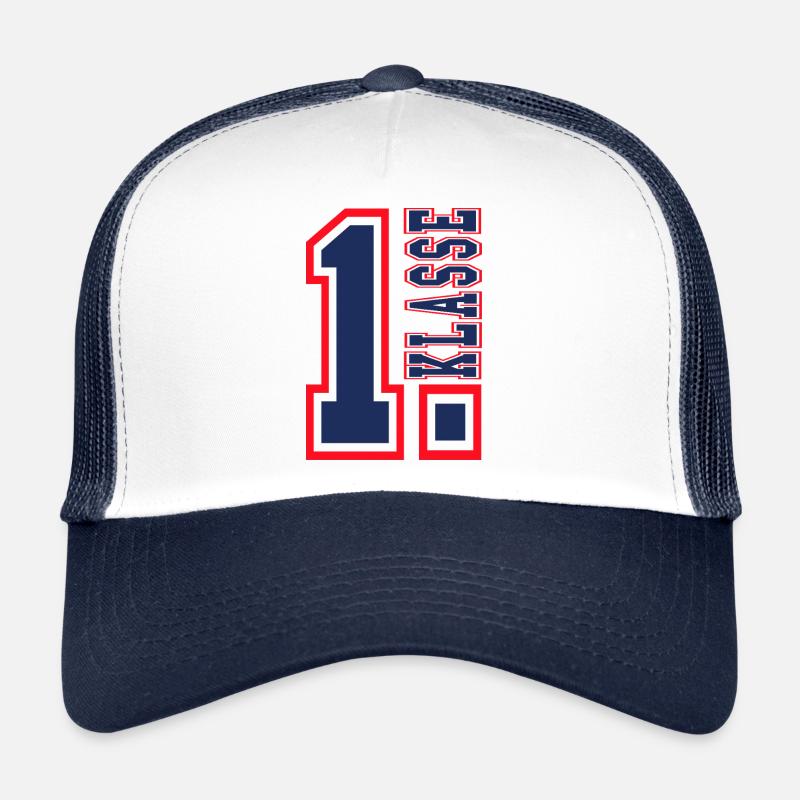 1. Klasse - Schulkind Klasse 1 Trucker Cap