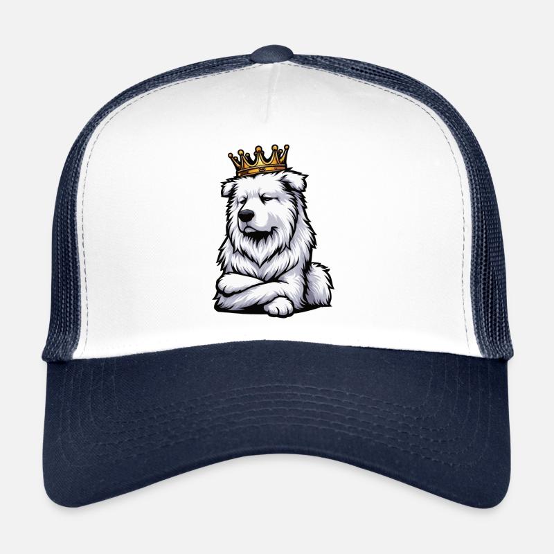 White Shepherd Shepherd Shepherd Dogs Trucker Cap