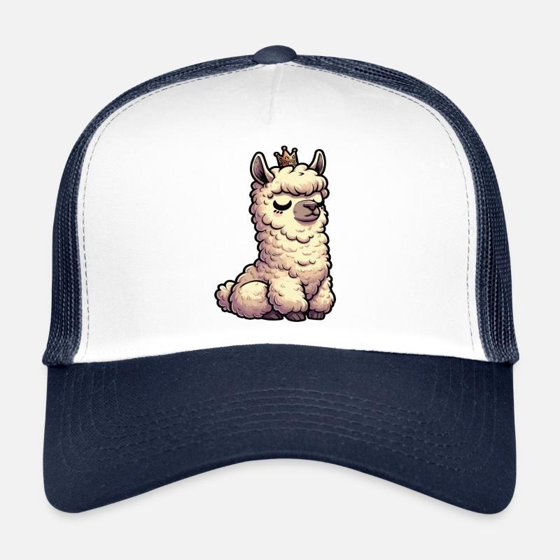 alpaca llama owner alpaca llamas llamas llamas Trucker Cap