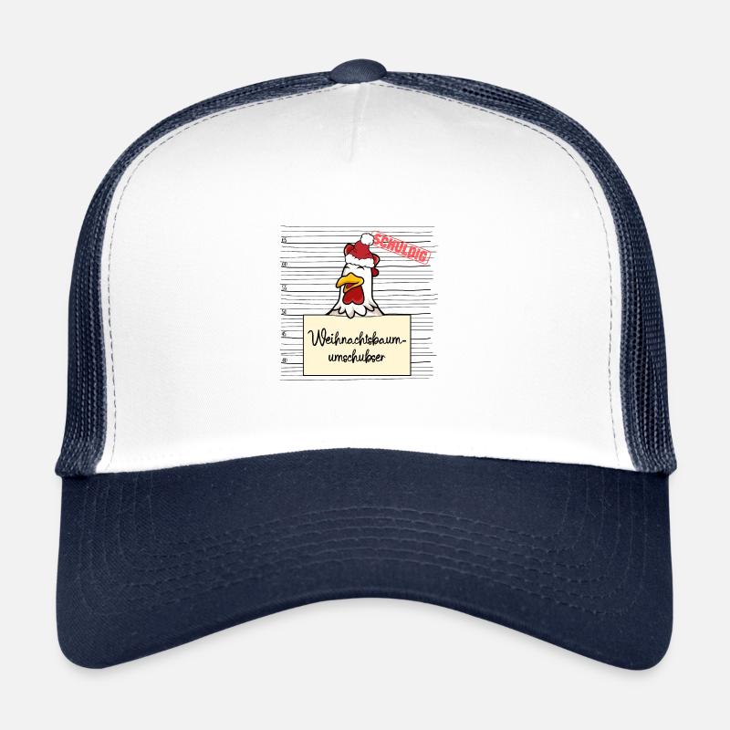 Weihnachtsbaum Umschubser Huhn Trucker Cap