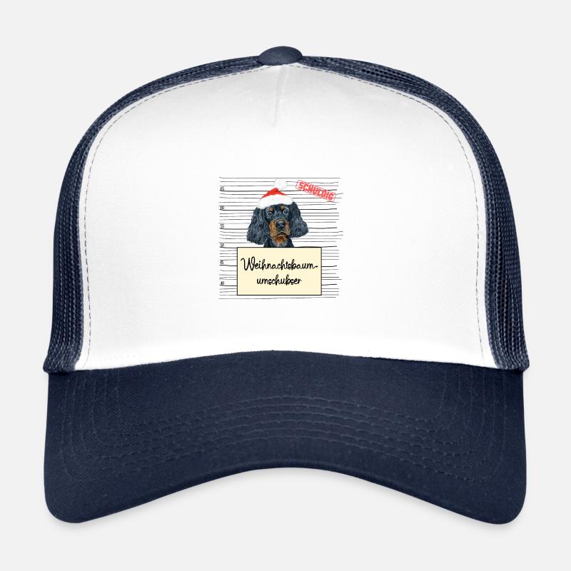 Weihnachtsbaum Umschubser Gordon Setter Trucker Cap