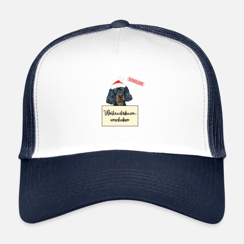 Weihnachtsbaum Umschubser Gordon Setter Trucker Cap