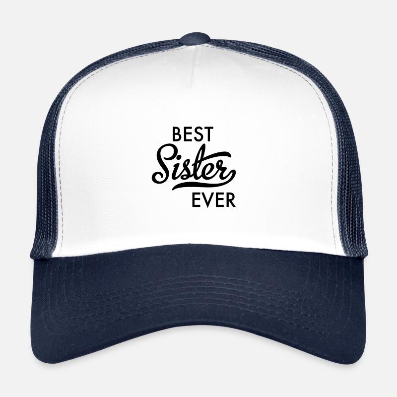 Meilleure soeur Casquette trucker 