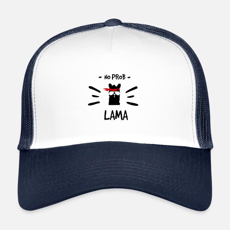No Problama noir Casquette trucker 