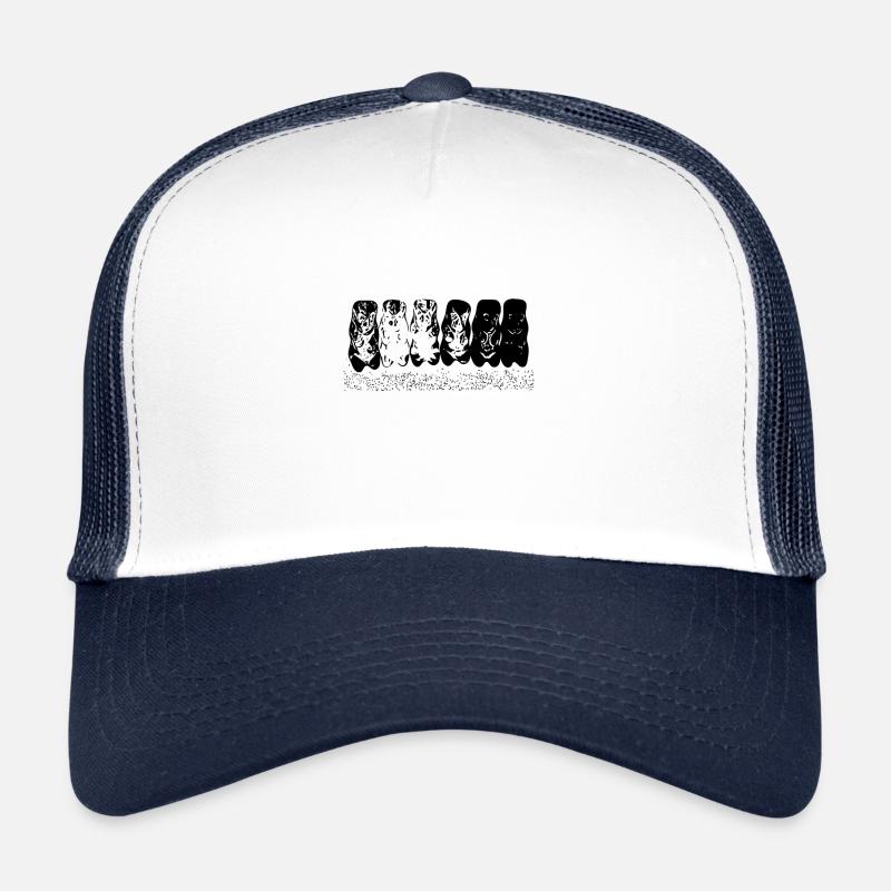 Oursons en caoutchouc Casquette trucker 