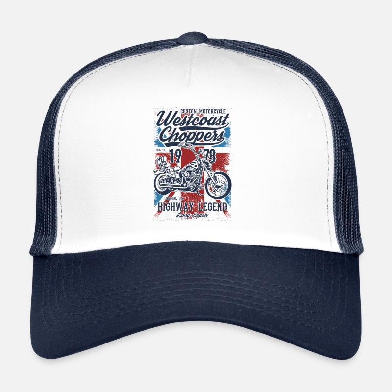 Choppers - Trucker Cap - Weiß/Navy