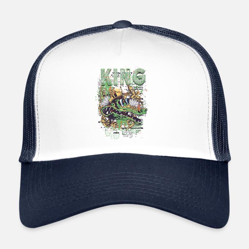 roi croc Casquette trucker 