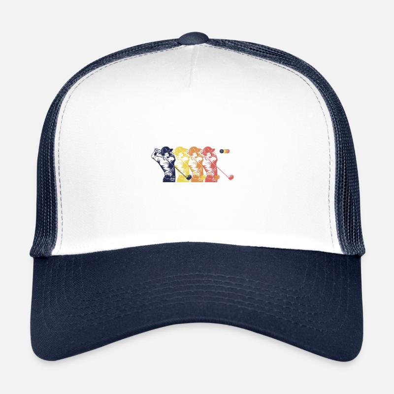 Golf Golfplatz Golfer Abfolge Trucker Cap