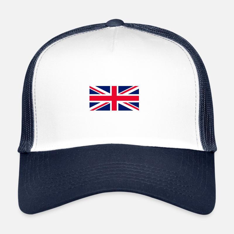 Drapeau du Royaume-Uni (petit) Casquette trucker 