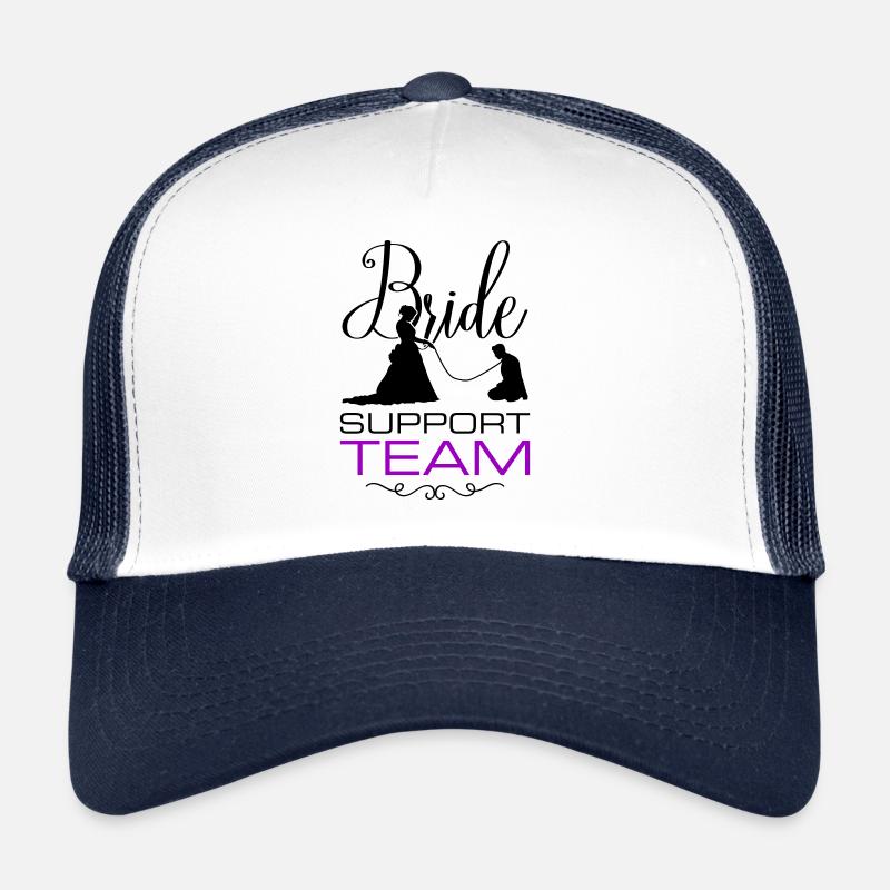 Mariage de l’équipe de soutien de la mariée Casquette trucker 