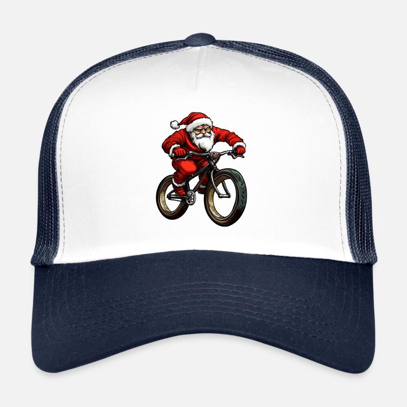 Christmas Biker Trucker Cap