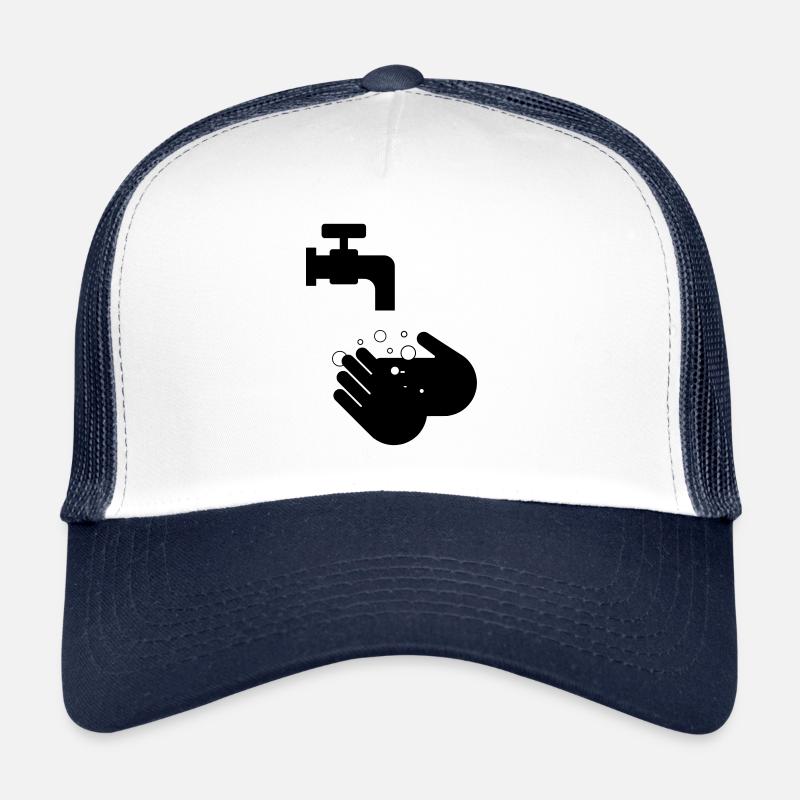 Hände waschen Trucker Cap