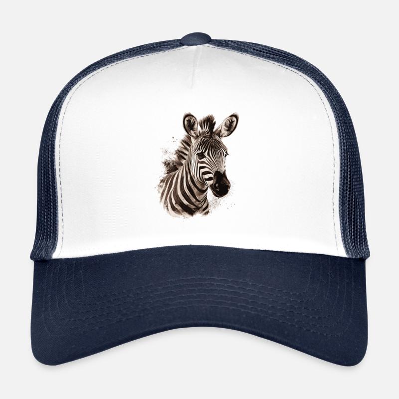 Zèbre Afrique Animal Casquette trucker 