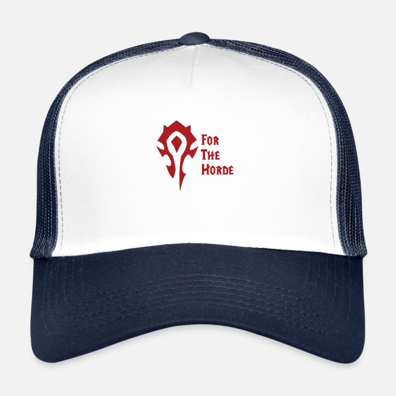 Pour la Horde! WoW Casquette trucker 