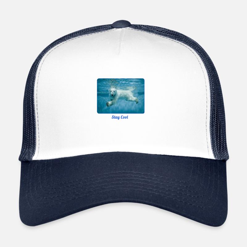 polar bear Trucker Cap