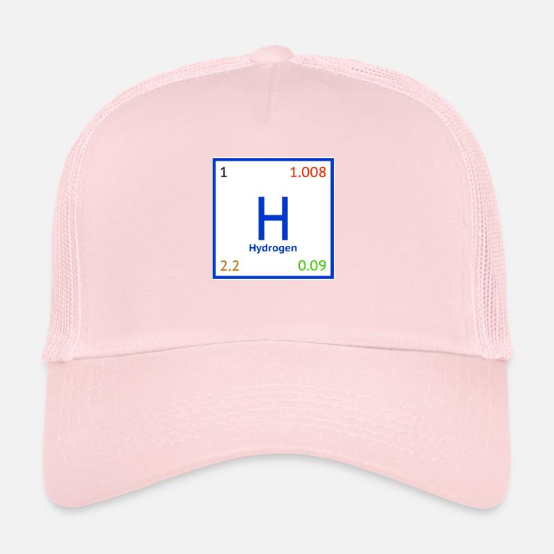 Hydrogène - hydrogène Casquette trucker 