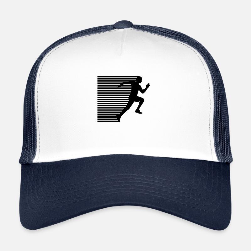 Marathon Läufer Geschwindigkeit 26.2 Geschenkidee Trucker Cap
