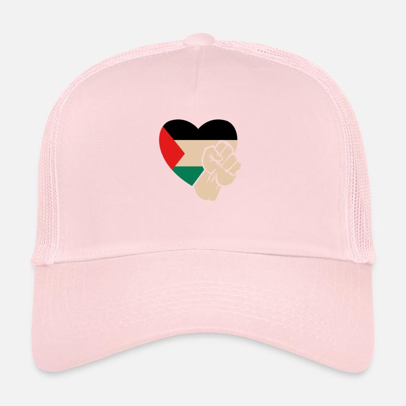 Lutte pour la Palestine Casquette trucker 