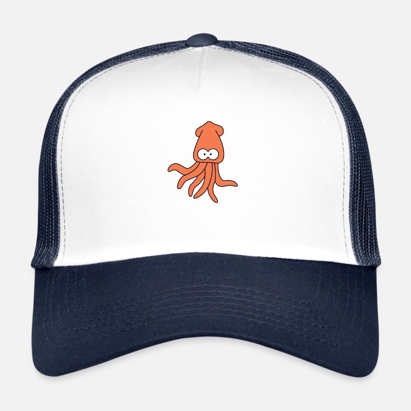 Squida ( Squida ) - Casquette trucker  - blanc/marine