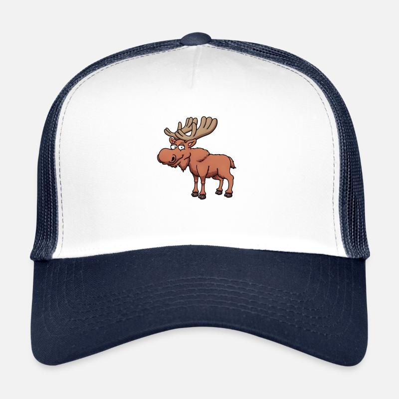 Joyeux dessin animé Orignal Casquette trucker 