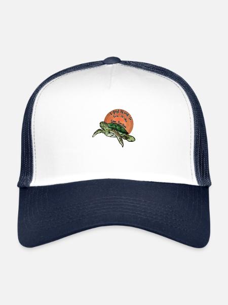 Ocean Sublimation - Trucker Cap - white/navy - Front