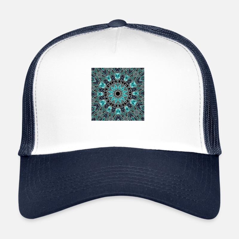 Collection Mandala - Trucker Cap - white/navy