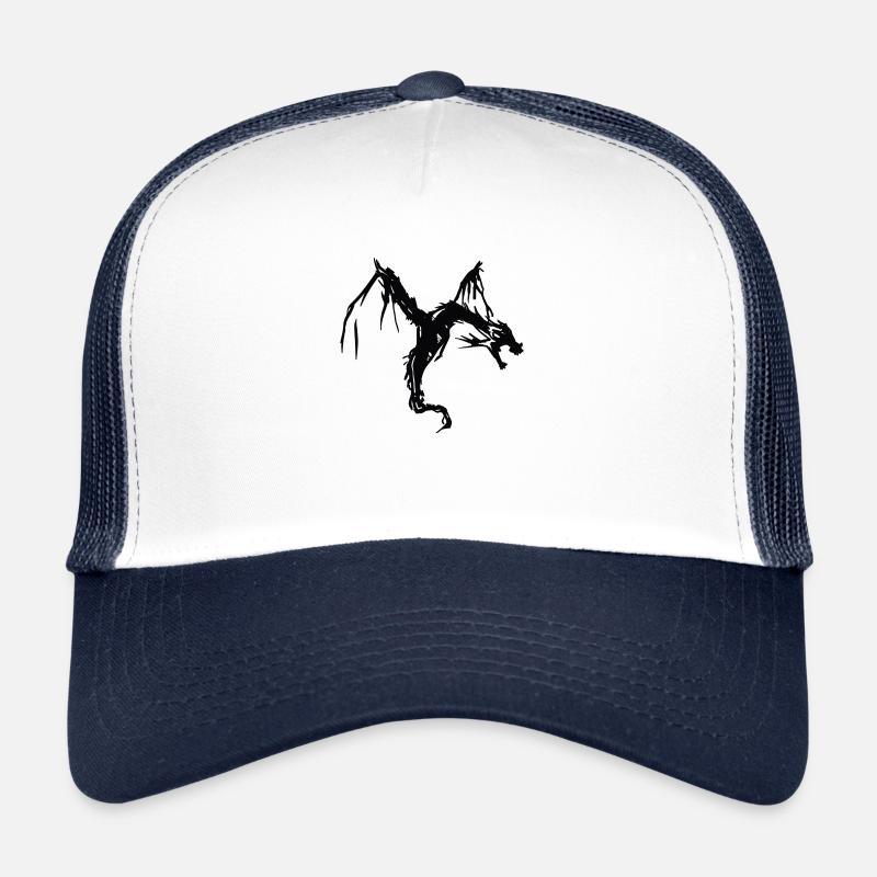 | dragon | monstre Créatures mythiques | Dinosaure Casquette trucker 