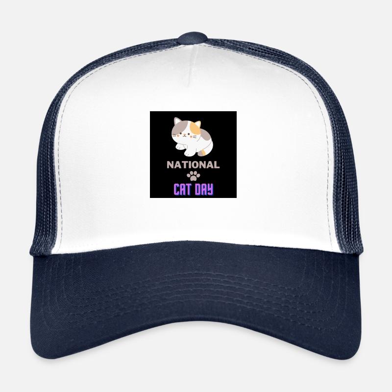 Nationaler Katzentag 2022 Trucker Cap