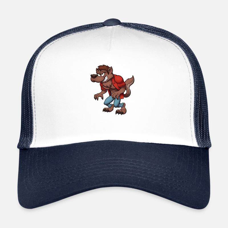 Werwolf - Trucker Cap - Weiß/Navy