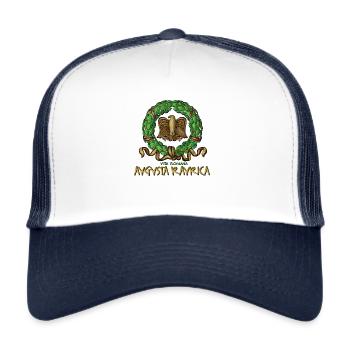 AVGVSTA RAVRICA EAGLE EMBLEMA G - Trucker Cap - white/navy - Front