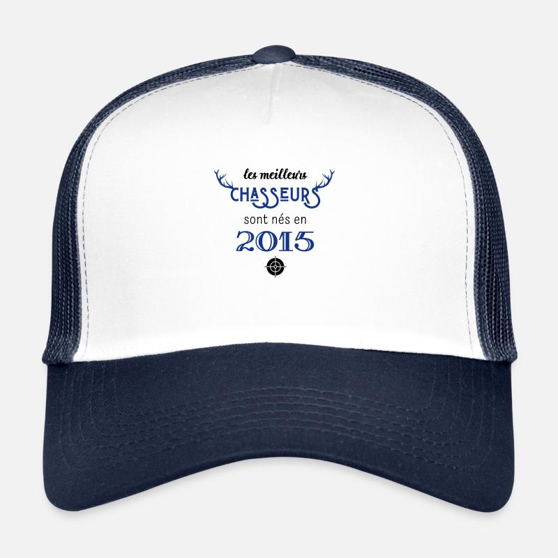 Anniversaire chasseur 2015 Casquette trucker 
