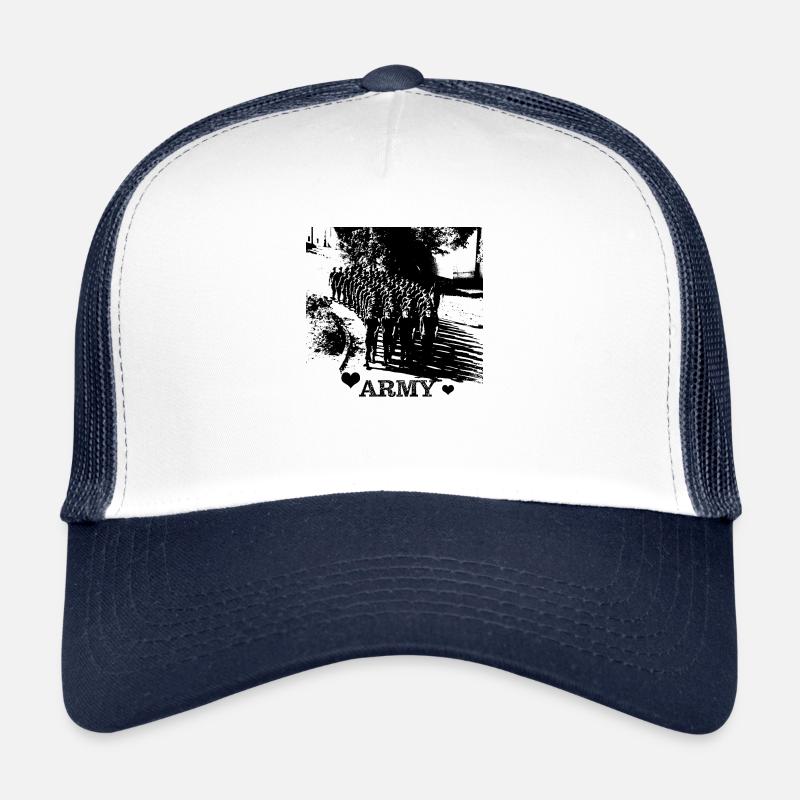 armée militaire soldat Casquette trucker 