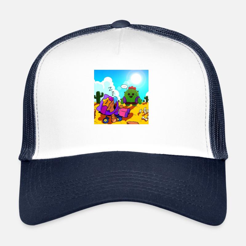 Brawl Star Animation Casquette trucker 