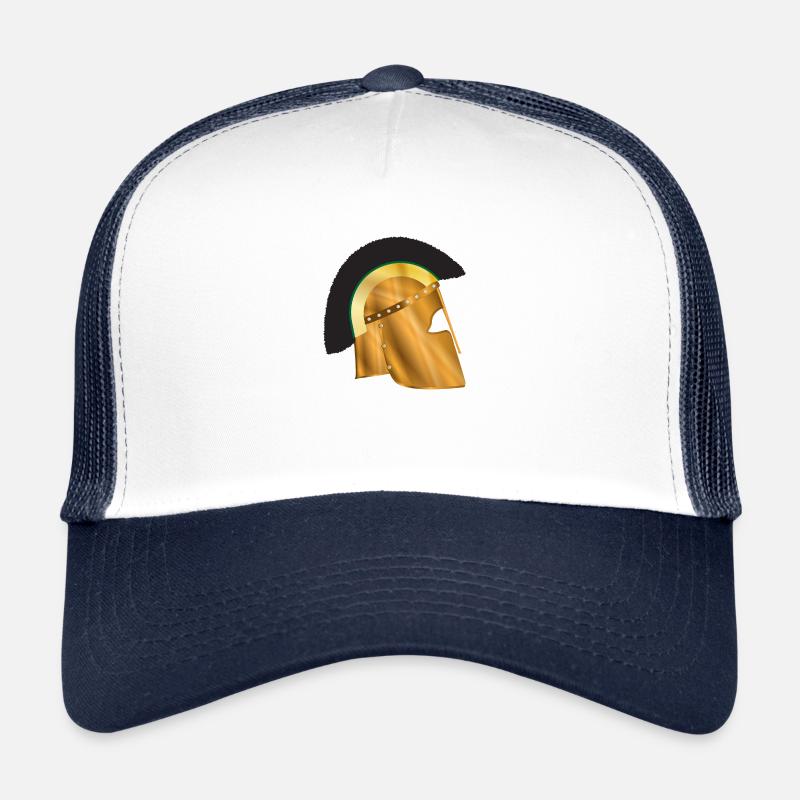Roman Gladiator Helmet Trucker Cap