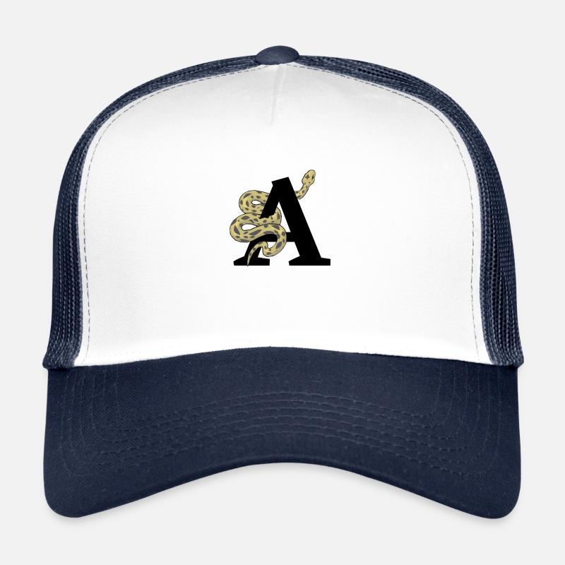 Letter to snake Trucker Cap