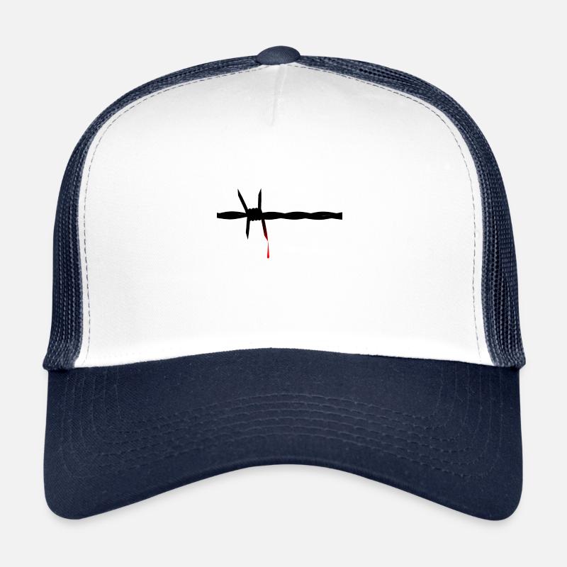 Blooded Barbed Wire Trucker Cap