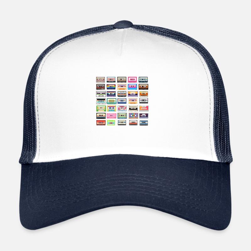 Retro-Kassetten Trucker Cap