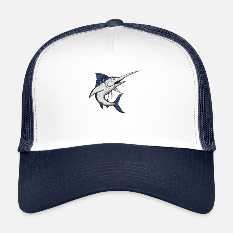 Schwertfisch - Trucker Cap - Weiß/Navy