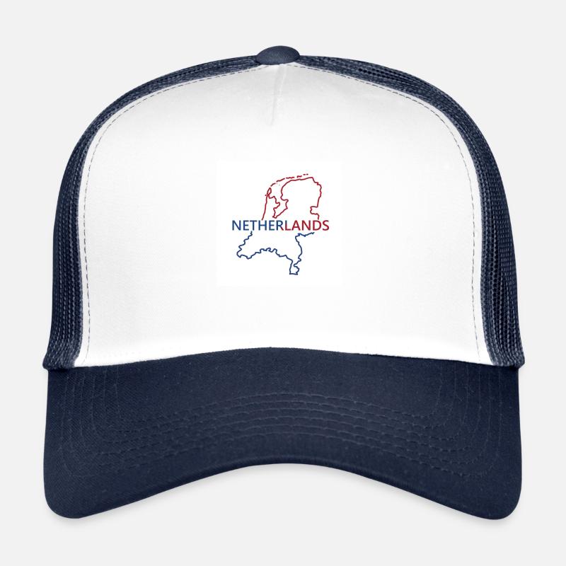 Carte des Pays-Bas Casquette trucker 