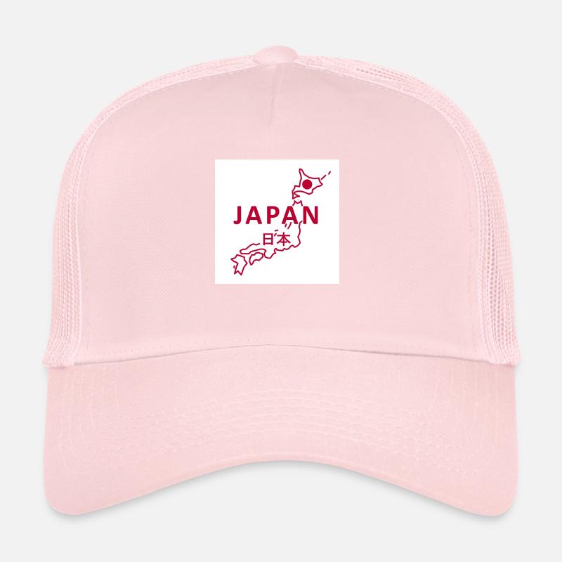 Carte du Japon Casquette trucker 