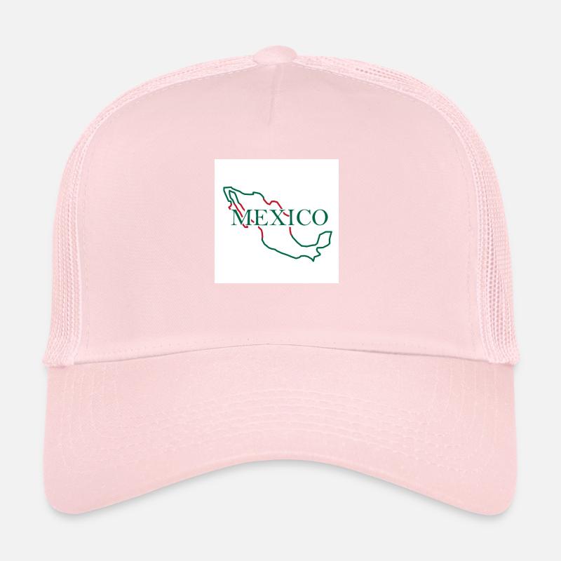 Carte du Mexique Casquette trucker 