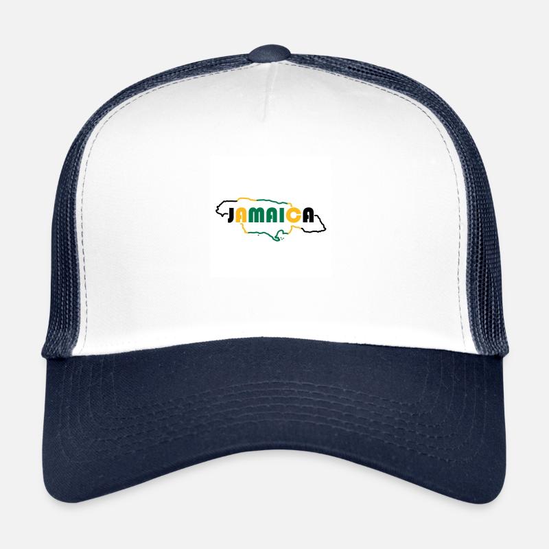 Carte de la Jamaïque Casquette trucker 
