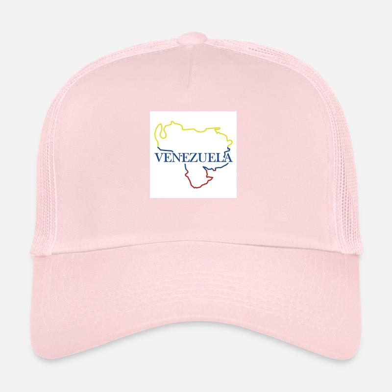 Carte du Venezuela Casquette trucker 