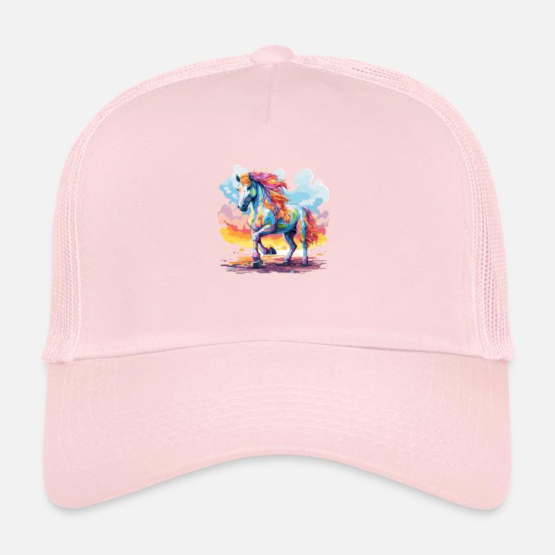 Le cheval coloré Casquette trucker 